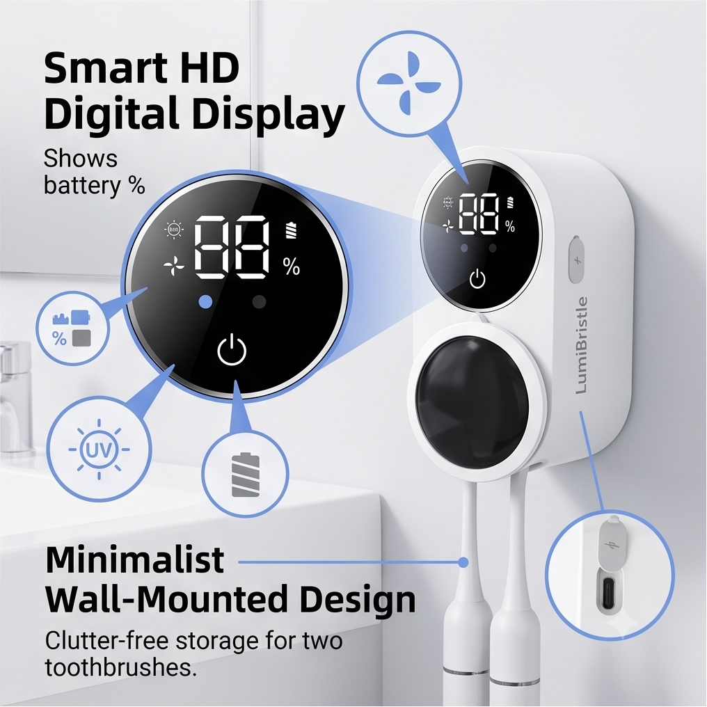 LumiBristle™ Touchless UVC Sterilizer